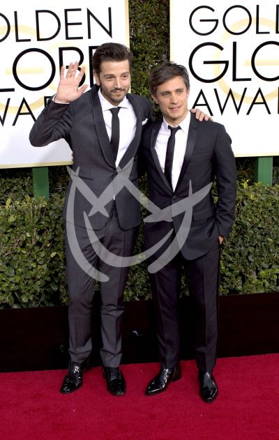 Diego y Gael en Golden Globe