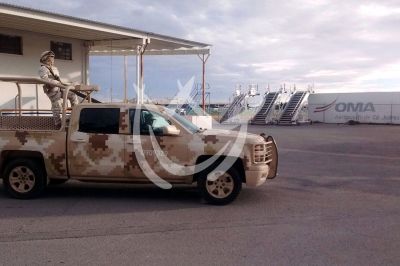 Ejército en Aeropuerto Cd Juárez