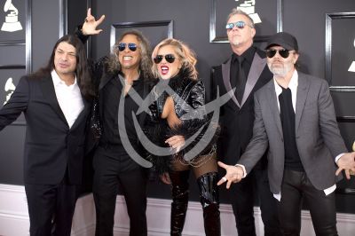 Metallica y Lady Gaga en Grammy