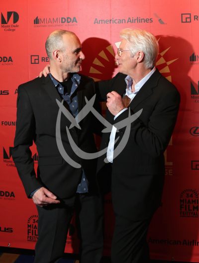 Richard Gere y Joseph Cedar en Miami Film Festival