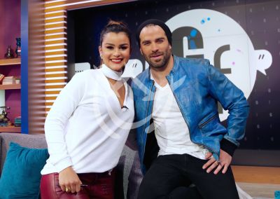 Clarissa Molina y Alejandro Nones en GyF