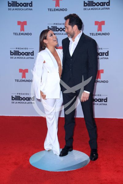 Eva Longoria y Demián Bichir en Billboard