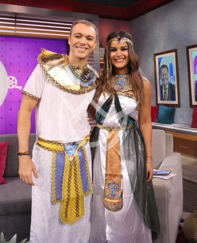 Angelo Paes y Clarissa Molina de Egipto