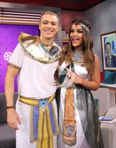 Clarissa Molina con José de Egipto