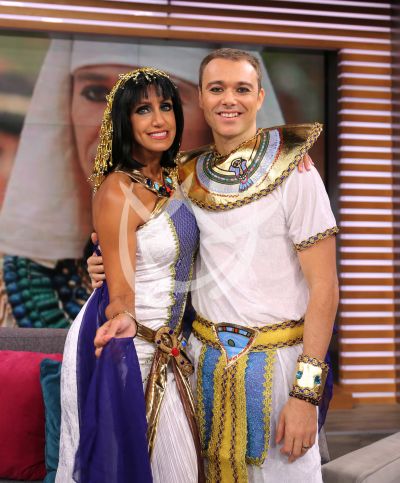Lili Estefan y Angelo Paes de Egipto