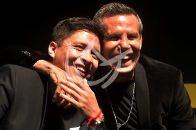 El César y Julio César Chávez van en serie