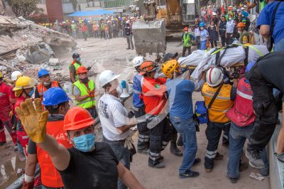 Terremoto en México, día 2