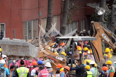 Terremoto en México, dia 3