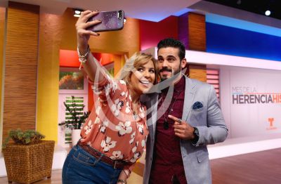 Ana María y Christopher ¡selfies!