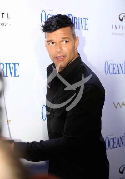 Ricky Martin con Ocean Drive y PR
