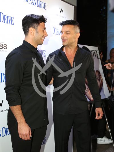 Ricky Martin y novio