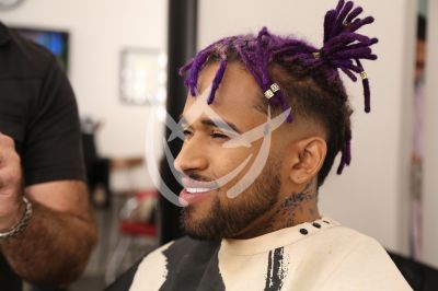 Bryant Myers antes del show