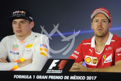 Verstappen y Vettel en la F1