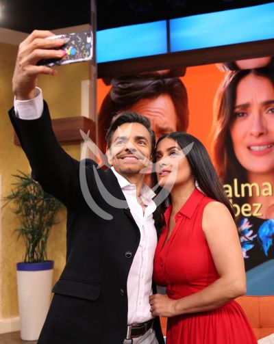 Salma y Eugenio ¡selfies!