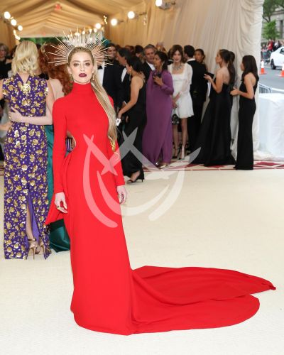 Amber Heard en Met Gala