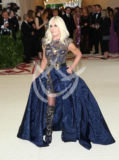 Donatella Versace en el Met Gala