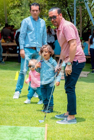 Ricardo Margaleff e hijo por ¡papá!