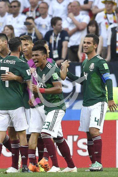 México 1-0 Alemania en el Mundial
