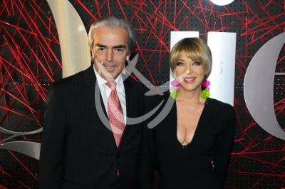 Edith González y Lorenzo Lazo con Quién