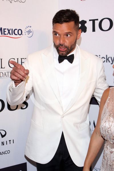 Eva Longoria y Ricky Martin de Gala en Mx por Puerto Rico