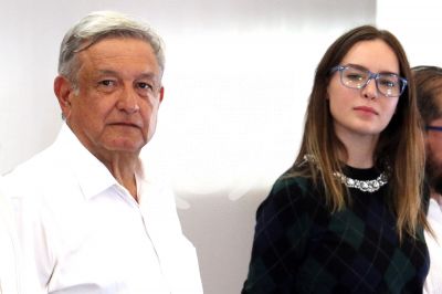 Belinda apoya a López Obrador en Cuernavaca