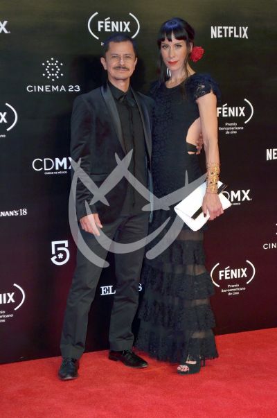 Gustavo Sánchez y Diana Lein en los Fénix 2018