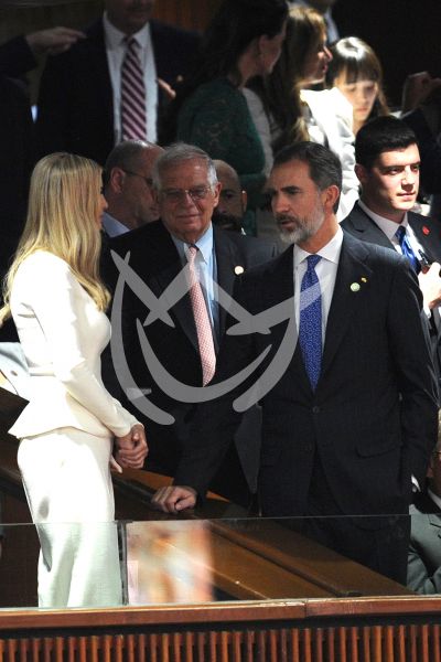 Ivanka Trump y el Rey Felipe