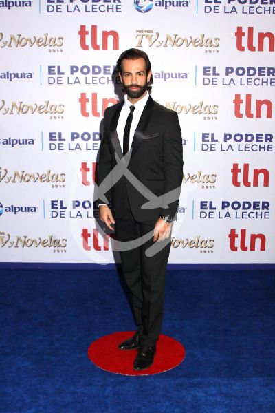 Diego de Erice en Premios TvyNovelas 2019