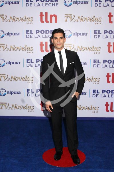 Erik Díaz en Premios TvyNovelas 2019