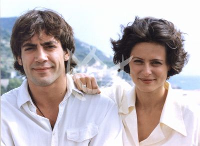 Javier Bardem y Aitana Sánchez Gijón, 1998