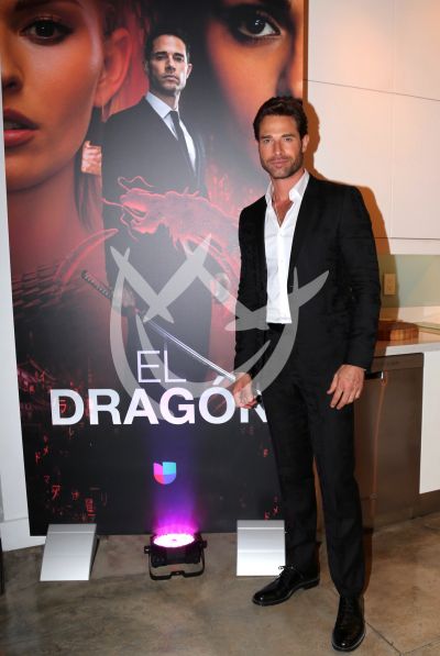 Sebastián Rulli con El Dragón en Miami