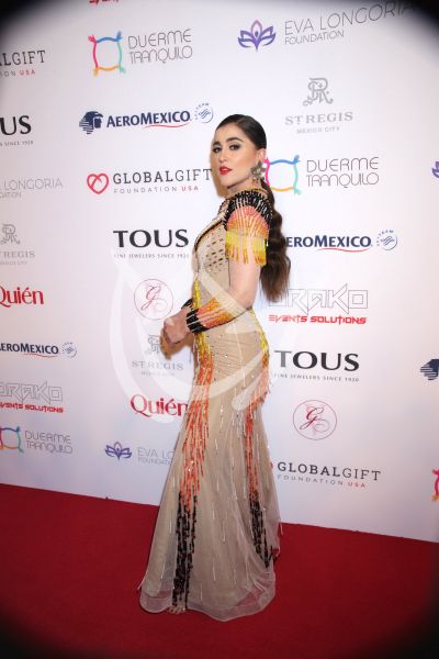 Cassandra Sánchez Navarro en Global Gift Gala