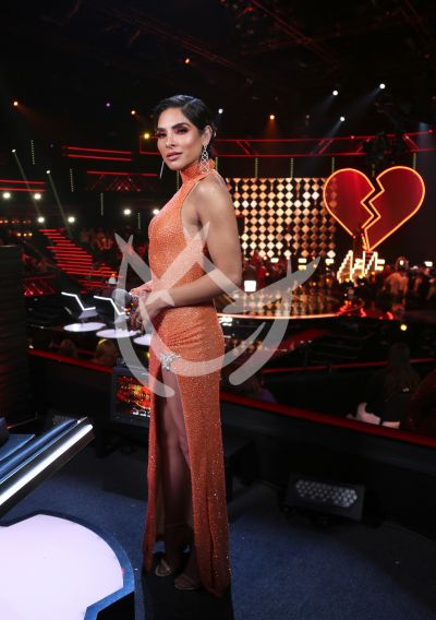 Alejandra Espinoza en la final de Reina de la Canción