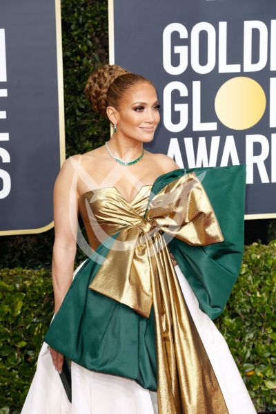 Jennifer Lopez en los Golden Globes