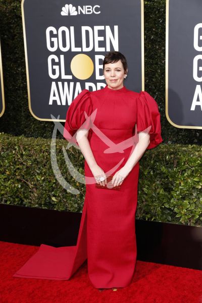 Olivia Colman en los Golden Globes
