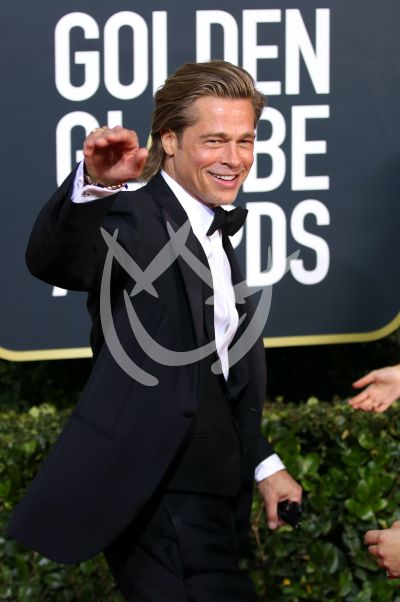 Brad Pitt en los Golden Globes