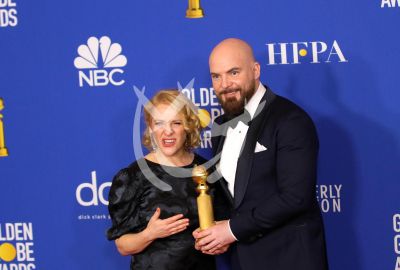 Chris Butler y Arianne Sutner ganadores Golden Globes