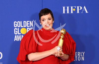 Olivia Colman ganadora Golden Globes