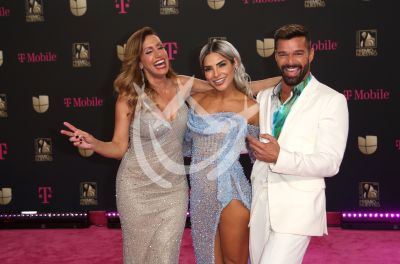 Lili, Alejandra y Ricky Martin en PLN 