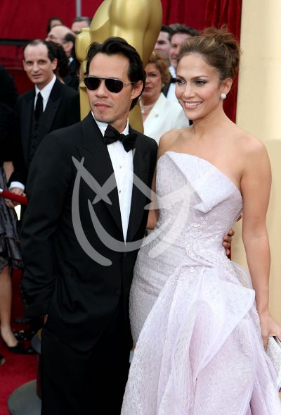 Marc Anthony y Jennifer Lopez en Oscars 2010