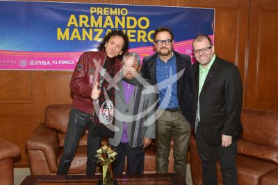 Armando Manzanero con Alex Lora y Aleks Syntek