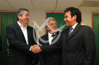 Hugo Sánchez y Jorge Vergara