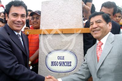 Hugo Sánchez tiene su calle