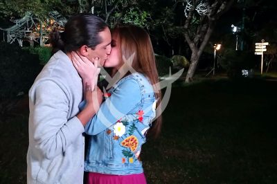 Emilio y Daniela en 'Qué Le Pasa A Mi Familia'