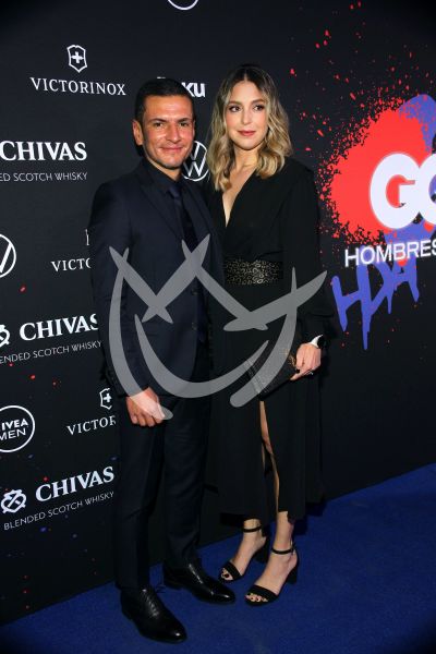 Jimmy y esposa con GQ