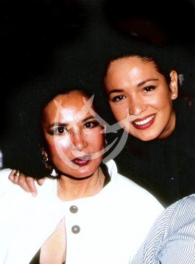 Yolanda Andrade y mamá Rafaela 