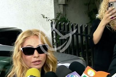Paulina Rubio despide a mamá Susana