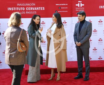 Kate del Castillo con la Reina Doña Letizia