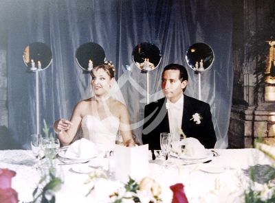 Chantal Andere y Roberto Gómez boda