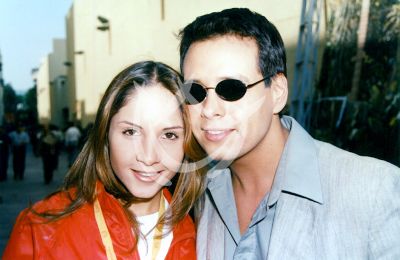Rodrigo Vidal y novia 2000